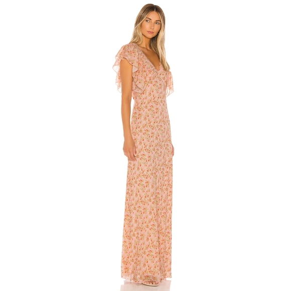 DIVINE HERITAGE Floral Maxi Dress CottageCore - Picture 5 of 15